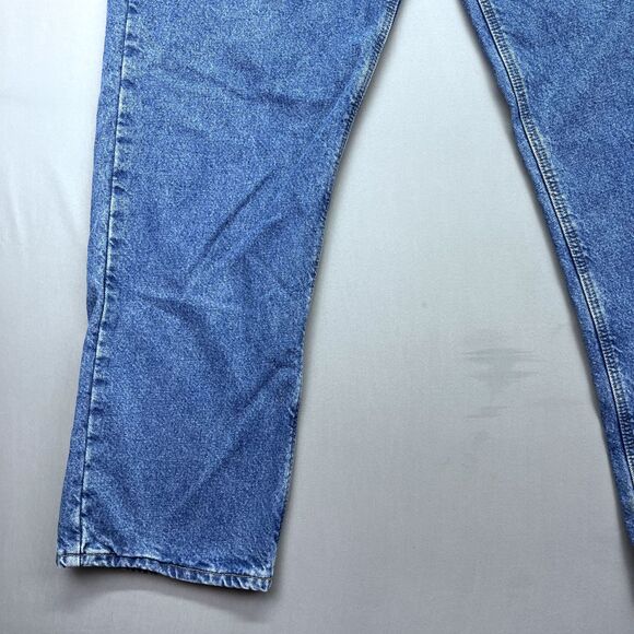 Vintage Carhartt Jeans B17 Relaxed Fit Blue Mens 38 Denim Zip Logo - Picture 3 of 16